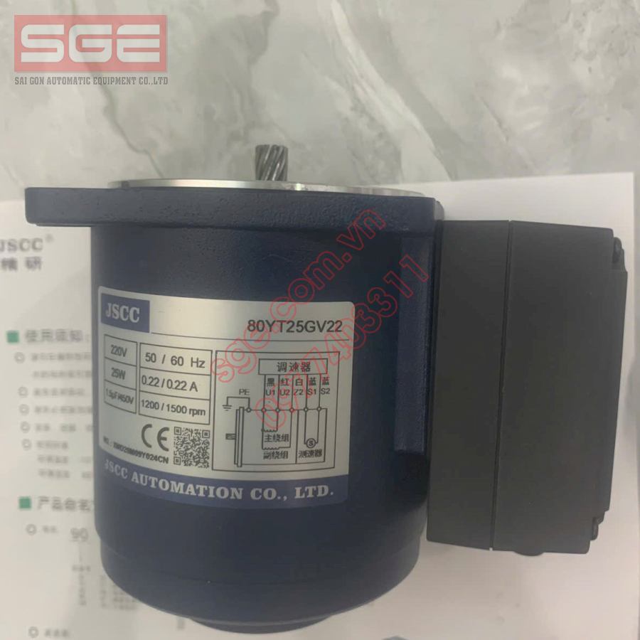 Motor 80YT25GV22 JSCC » Thiết Bị Tự Động Sài Gòn (SGE)