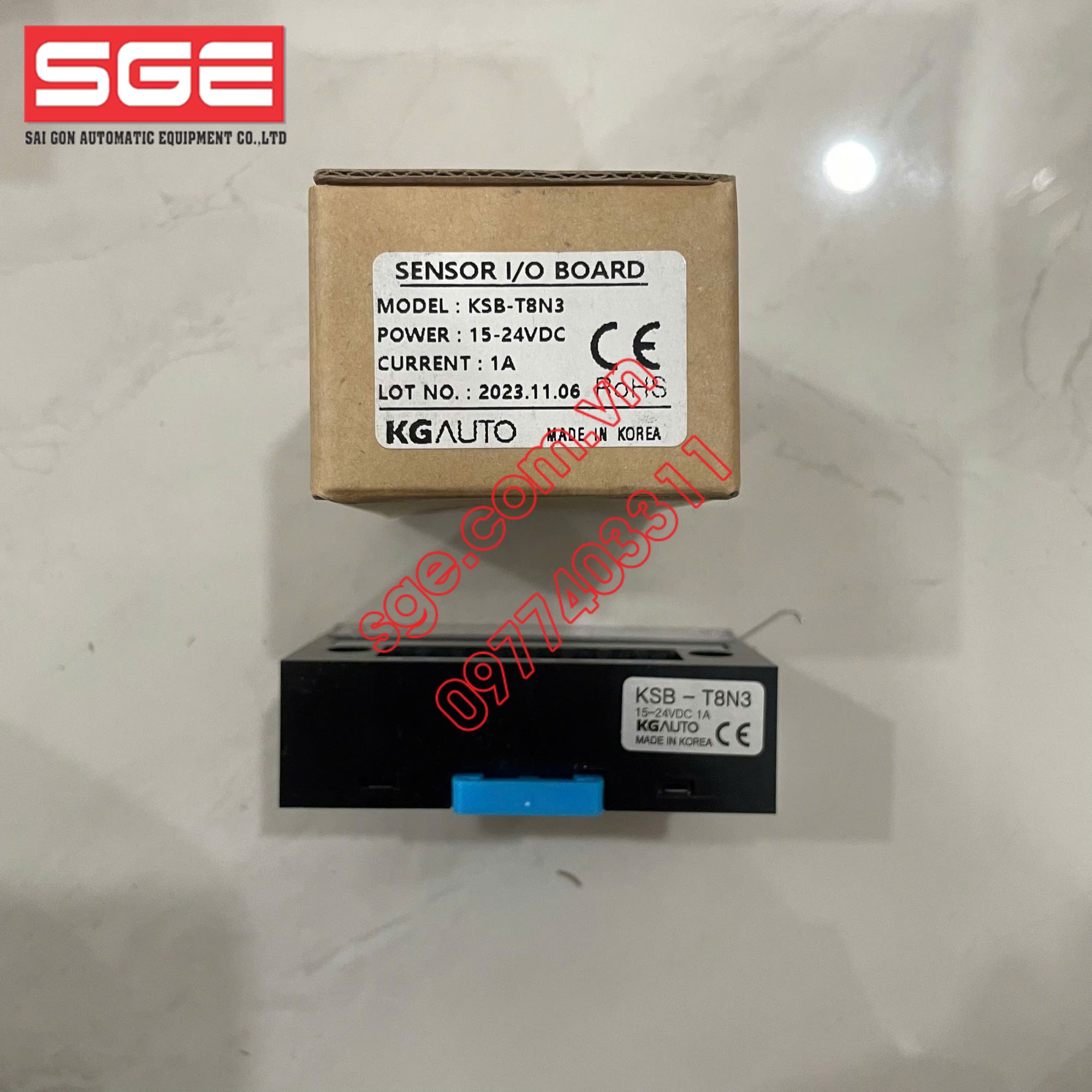 Bo mạch I/O cảm biến KGAUTO KSB-T8N3 1 Bo mạch I/O cảm biến KGAUTO KSB-T8N3