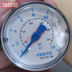 FESTO MA-50-16-1/4 – Đồng hồ đo áp suất khí nén