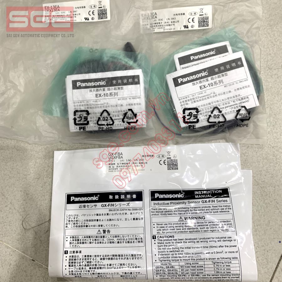 Panasonic EX-13EA Photoelectric Sensor – Brand New Original, 1 Piece